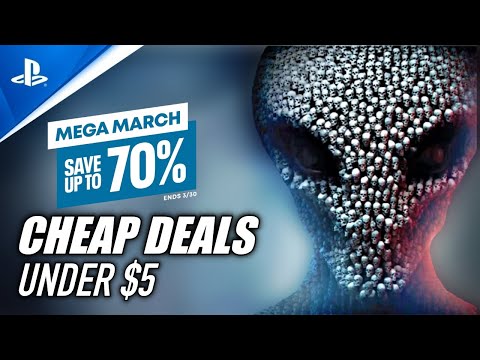 CHEAP PSN DEALS UNDER $5 - PlayStation Store Mega March Sale Deals