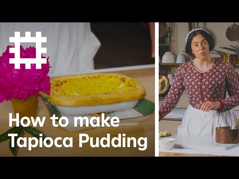 如何製作木薯布丁--維多利亞式方法 (How to Make Tapioca Pudding — The Victorian Way)