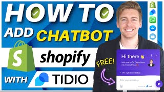 Shopify Chatbot Tutorial | Add Live Chat, Capture Leads & Drive Sales (Tidio Tutorial)