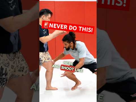 NEVER Shoot a DOUBLE LEG Takedown Like This In MMA Fighting! #mma #mmafighttips #mmawrestling #mmako