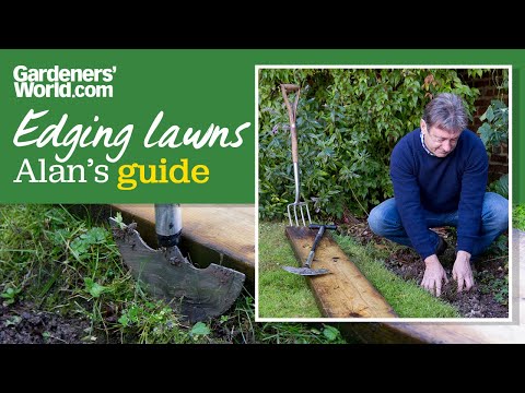 LAWN EDGING guide | Alan shows how to edge lawns like a pro