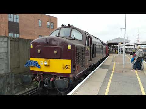 BLS Type 3 to the Sea Railtour at Portsmouth Harbour Class 37s 10/08/19