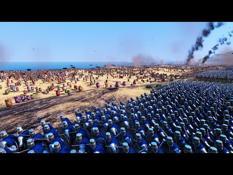 Romans Beach Landing Ultimate Epic Battle Simulator UEBS