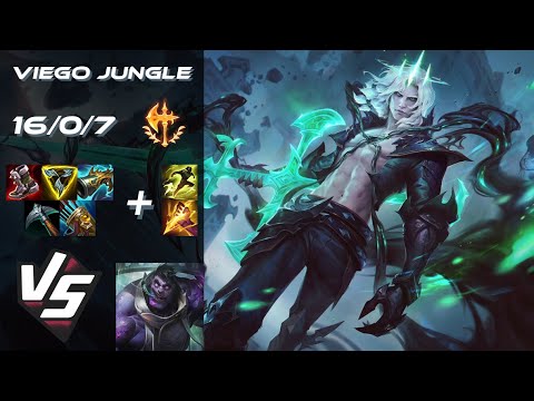 JUNGLE Viego vs Dr. Mundo - EU Challenger Patch 25.S2.2