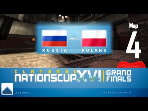 ClanBase NationsCup XVI - GRAND-FINAL - Russia vs Poland - Quake Live TDM - MAP 4