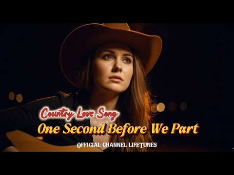 One Second Before We Part (FEMALE VOCAL) | country love song | LifeTunes | official lyric video