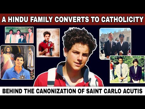 Wow, Saint CARLO ACUTIS led this HINDU family to be BAPTIZED as CATHOLICS‼️Behind the canonization
