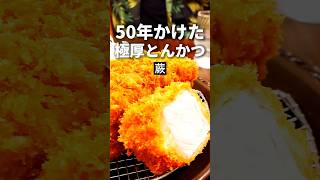 蕨グルメ【極厚とんかつ】肉屋食堂たけうち