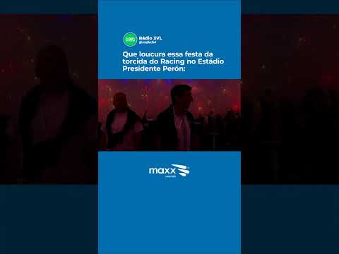 VEJA A FESTA DA TORCIDA DO RACING NO PRESIDENTE PERÓN!