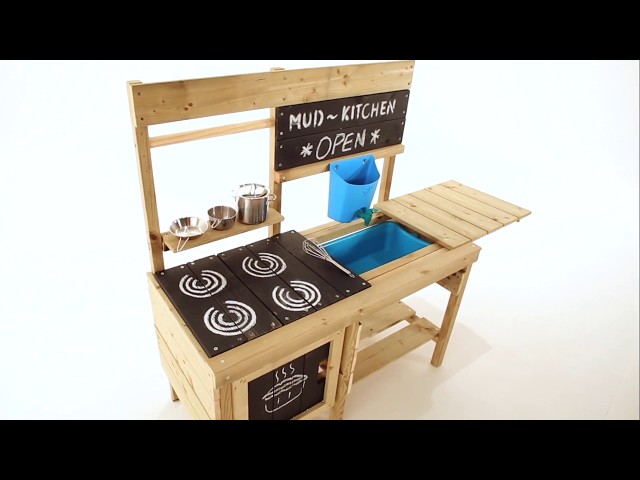 Video Teaser für Tp Toys Muddy Madness Wooden Mud Kitchen