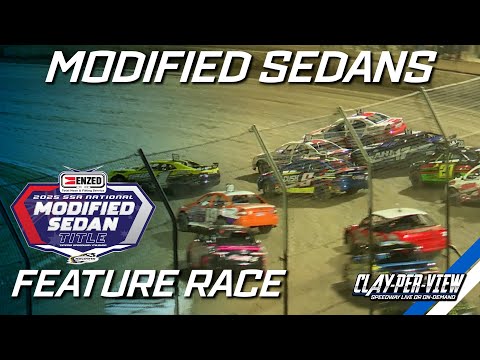 Modified Sedans | National Title 2024/25 - Mildura - 20th Apr 2025 | Clay-Per-View
