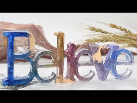 Resin Art Tutorial Make Epoxy Resin Sculpture with Alcohol Ink Resin Lampshade