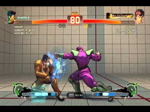 SSFIVae PC: mtksf4(Bison) vs Feimitsu(fei long)