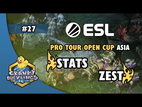 Stats vs Zest - PvP | ESL Open Cup #27 Asia | Weekly EPT StarCraft 2 Tournament