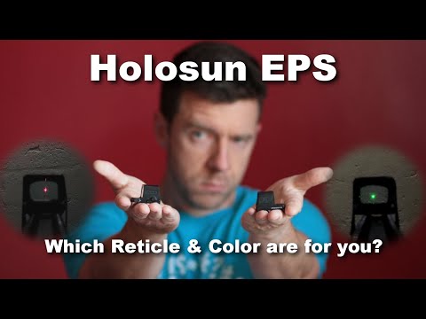 Holosun EPS Which Reticle & Color Work Best For You?