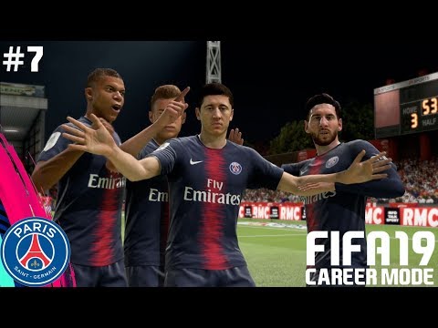 PSG FIFA 19 Career Mode Episode 7 (The Messi Lewandowski Effect)