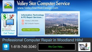 preview picture of video 'Computer Repair Woodland Hills | Company Service for PC Support (Valley Star)'
