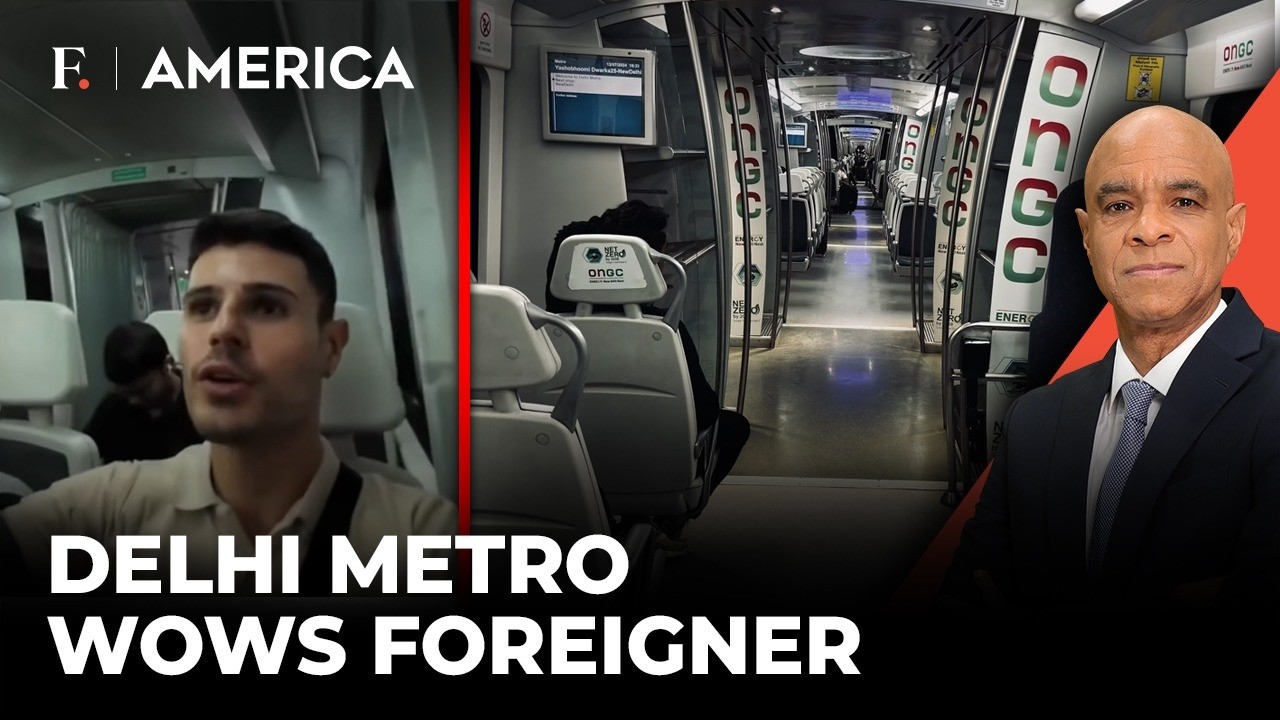 'Delhi Metro Shocked Me': Foreigner Says It Feels Like 'Japan, South Korea' | Firstpost America