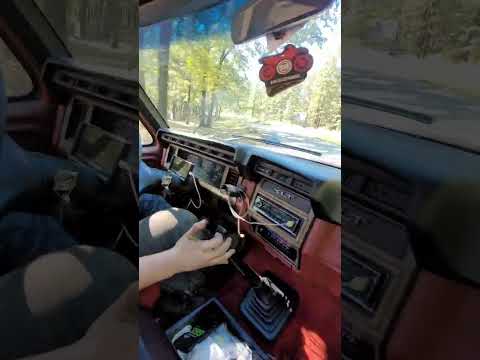 First drive with the zf5! 1986 f150 np435 to zf5 swap! No exhaust