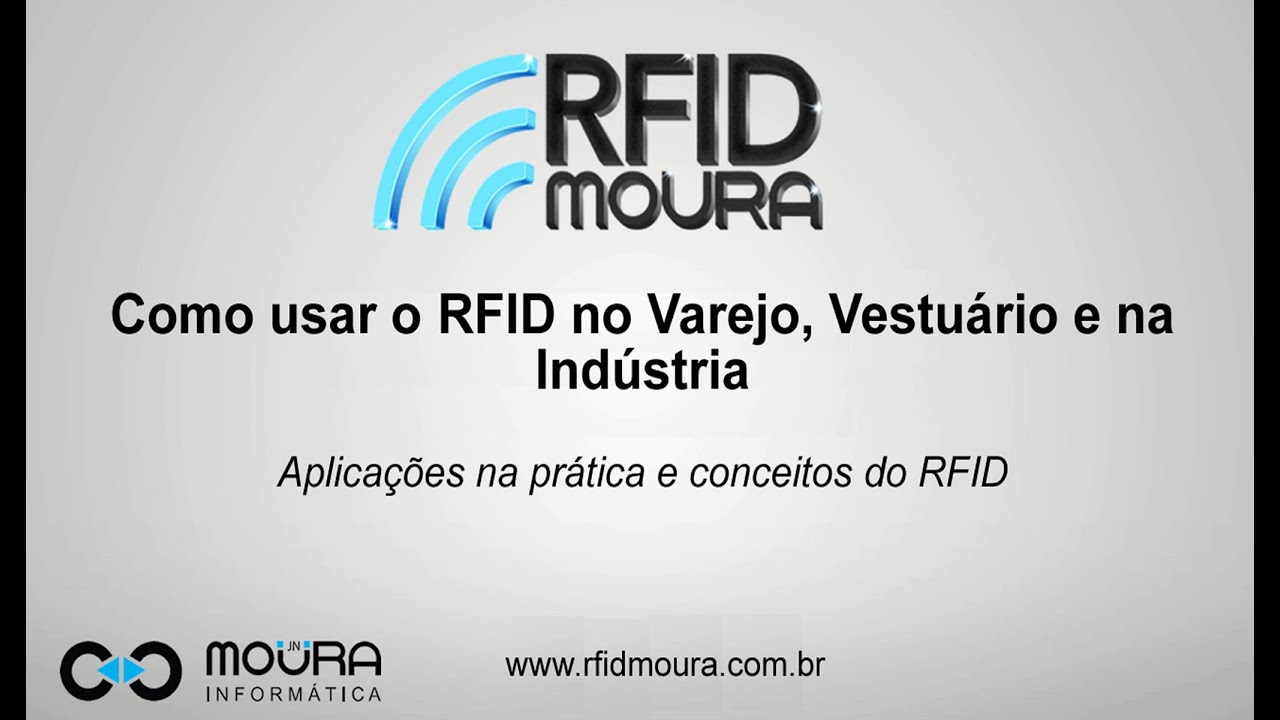 Como usar o RFID no Varejo, Vestuário e na Indústria - Aplicações na prática e conceitos do RFID