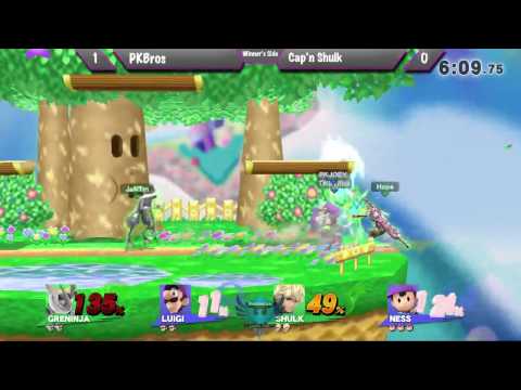 PKJoey & Rick vs. Hope & JanThem - Smash Wii U Doubles - Winner's Side