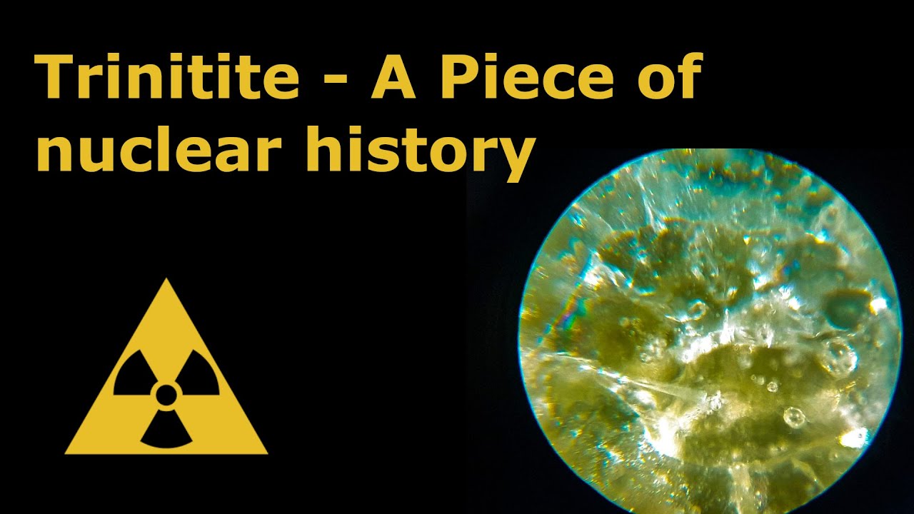 Trinitite - Nuclear Glass!