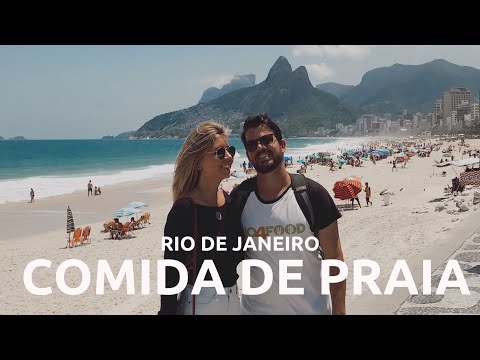 LEVANDO OS GRINGOS PARA PROVAR AS COMIDAS DA PRAIA DE IPANEMA