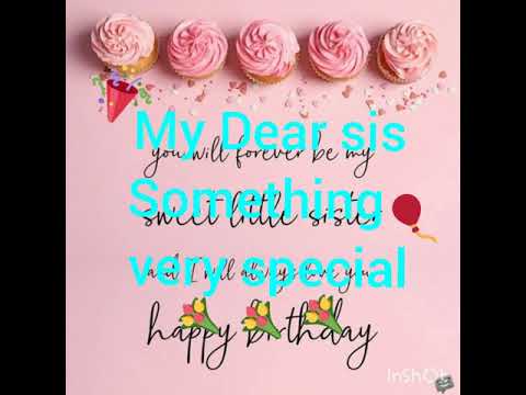 Happy Birthday wishes to my beautiful sister || Nishu❤