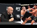 Dana White reacts to Sean Strickland win over Paulo Costa at UFC 302