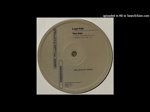 Intrallazzi & Fratty Feat. Joanne | Aquamarina (In.Fra Dub Rimini Mix)