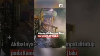 Download lagu Waspada! Ombak Besar Terjang Pelabuhan Merak dan Bakauheni #Shorts mp3