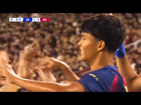 Dro Fernandez - Amazing Debut & First Goal For FC Barcelona vs Vissel Kobe