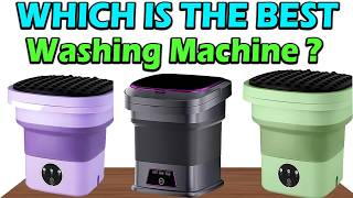 TOP 5 Best Portable Washing Machines 2026 - Compact & Powerful
