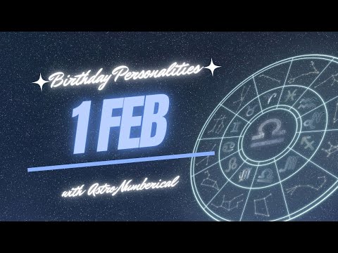 1 February  Zodiac Horoscope: Birthday Personality & Traits Revealed