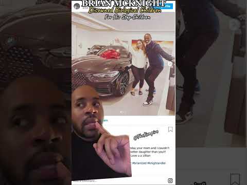 Brian McKnight Completely ERASED Biological Children from IG & Replaced with Stepchildren