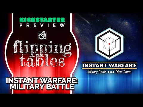 Instant Warfare Boardgame | Kickstarter Preview & How to Play