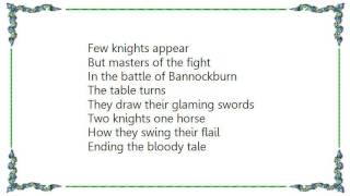 Grave Digger - The Battle of Bannockburn Lyrics