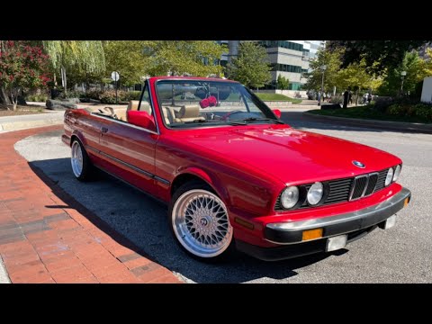 Thumbnail for *CLASSIC* BMW 325 Convertible Walkaround Review #BMW #BMW325 #BBS #PaidInFull by BMW 325