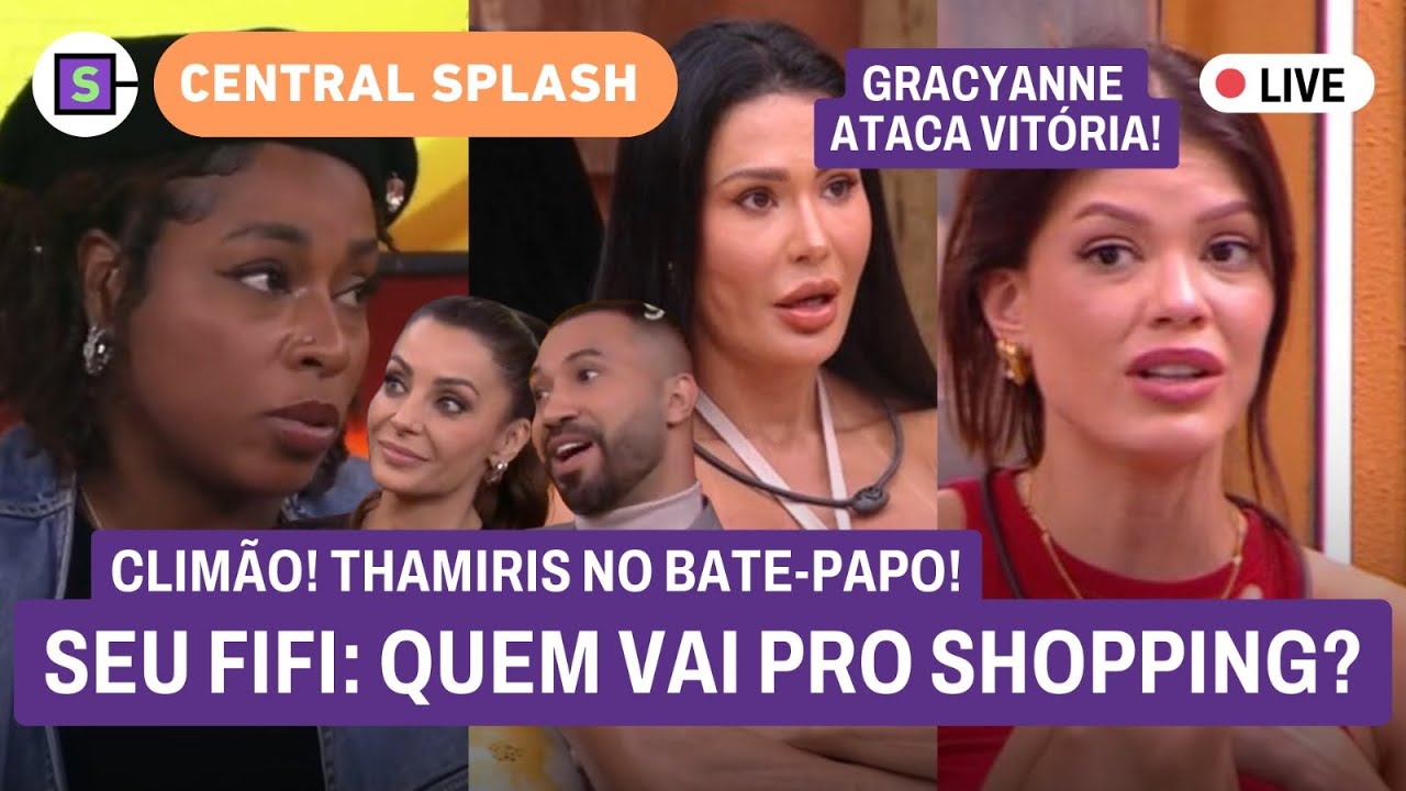 💣 BBB 25 ao vivo: QUEM VAI PRO SHOPPING NA CASA DE VIDRO? Enquete REVELA! Thamiris eliminada!