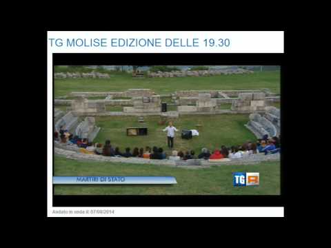 Ulderico Pesce a Pietrabbondante con "moro: i 55 giorni che cambiarono l'Italia".