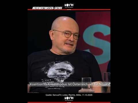 Bernhard Heinzlmaier zerlegt Standard-Schmierfink