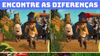 Encontre as diferenas - Jogo dos erros Pt3 | Gato de botas | Frozen | Pinguins de Madagascar