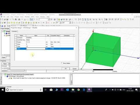 Introduction to HFSS for antenna/microwave device design