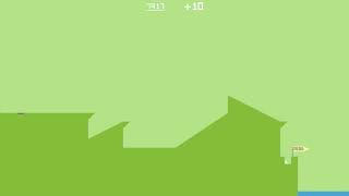 Desert Golfing hole 2866 one shot