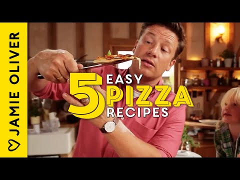 5 Quick & Easy Homemade Pizza Recipes By Jamie Oliver
