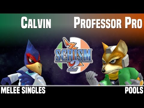 Schism 2 - Calvin (Falco) vs Professor Pro (Fox) - MELEE SINGLES - POOLS