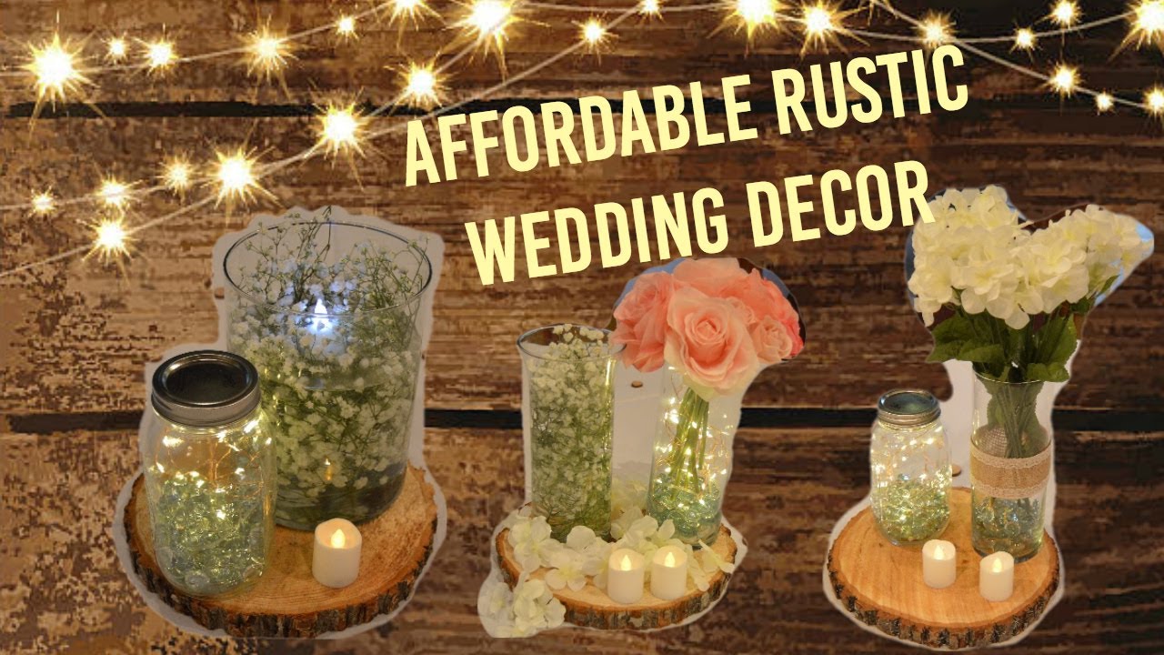 Where to Get Rustic Wedding Decorations