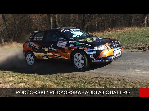 PODŻORSKI Artur / PODŻORSKA Agata - Audi A3 QUATTRO |  Rally Park Cup 2022 - 2 Runda | Hażlach |