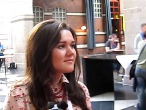 Interview with Dina Garipova @ Eurovision 2013 (Russia)