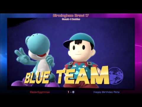 Bham Brawl 17 - Smash 4 Doubles - Winners Semis - Pudd & Turtles vs Keet & JukeBoxHero